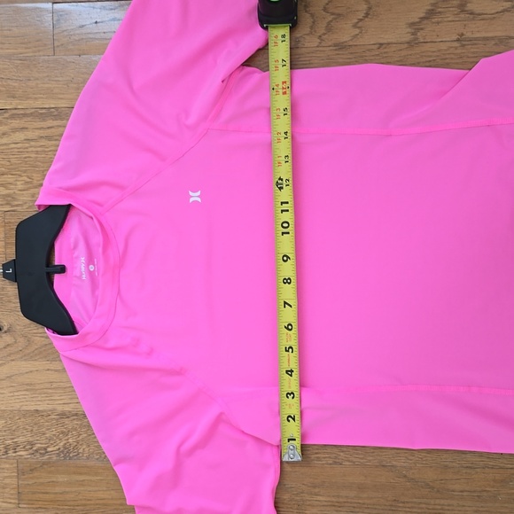 HURLEY BRAND GIRLS PINK SHORT SLEEVE TEE-SHIRT SIZE LARGE - Picture 10 of 13